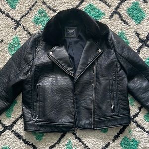 Abercrombie Faux Leather Jacket